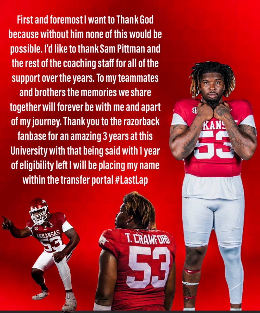 Thank you Arkansas #LastLap