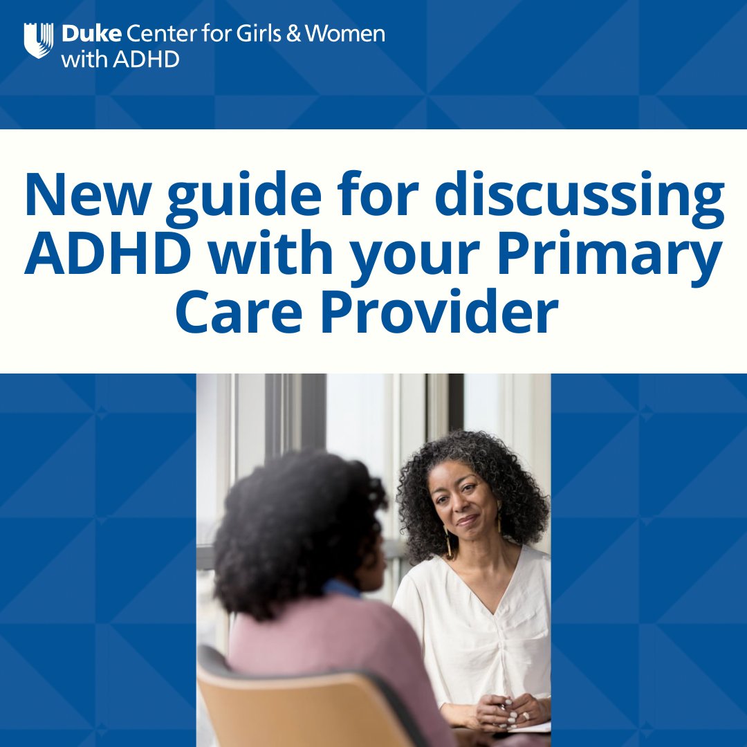 Duke Center for Girls and Women with ADHD tweet media