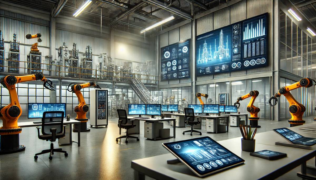 HighwaysToday's tweet photo. 🤖 ONERugged's AI-Powered Smart Factory is Revolutionizing Rugged Computer Manufacturing 🏭

🌟 ONERugged has unveiled a state-of-the-art smart factory in Shenzhen, China, integrating AI-driven automation and Industry 4.0 principles. This facility enhances production efficiency and product quality, enabling the annual production of over 1 million rugged devices.

🔗 Read the full article on Highways Today:
https://t.co/RqOwgxo5Zx

#ConstructionNews #HighwaysToday #ONERugged #SmartFactory #AI #Industry4 #ManufacturingInnovation #RuggedComputing