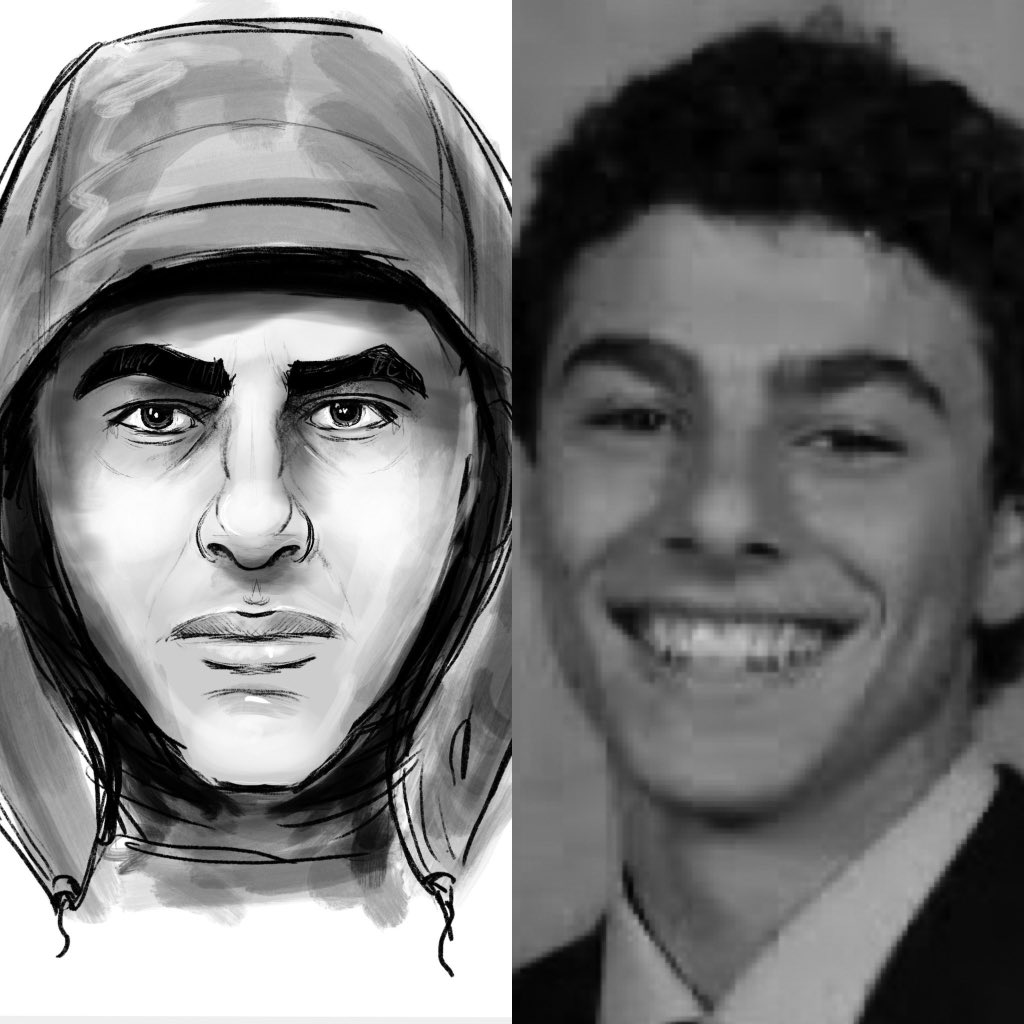 Matt_Rendar's tweet image. 👀 #UnitedHealthcare CEO #assassin #forensicart #detective #nypd #sketchartist #truecrime