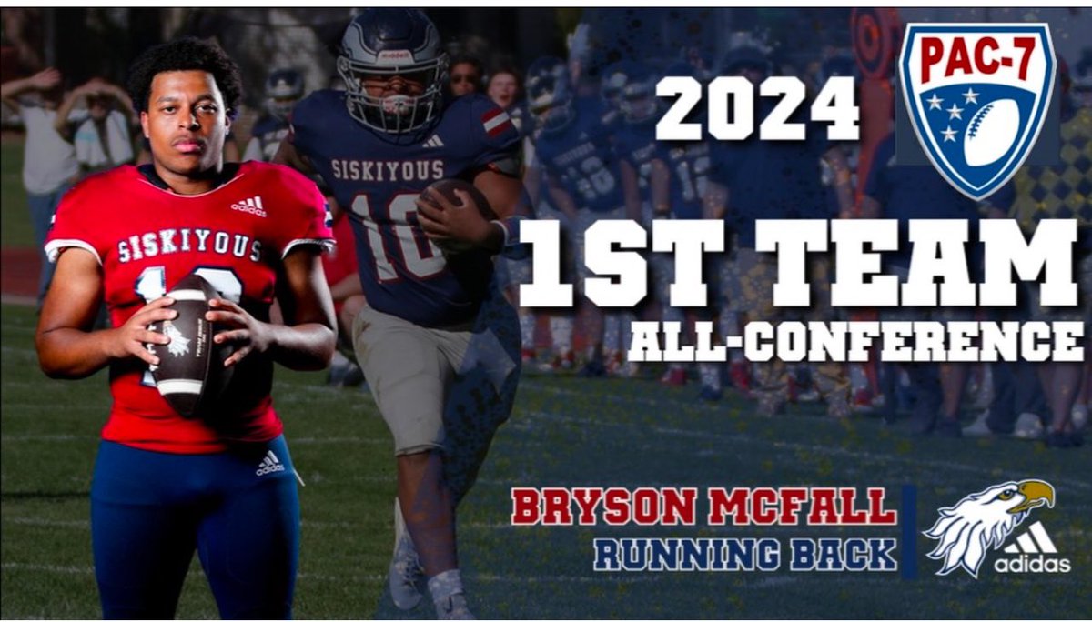 Bryson Mcfall <a href="/McfallBryson/">Bryson McFall</a> 
5’9 
180
RB
College of the Siskiyous hudl.com/v/2Qy50y

Spoke this into existence all he needed was the opportunity to showcase his talents
