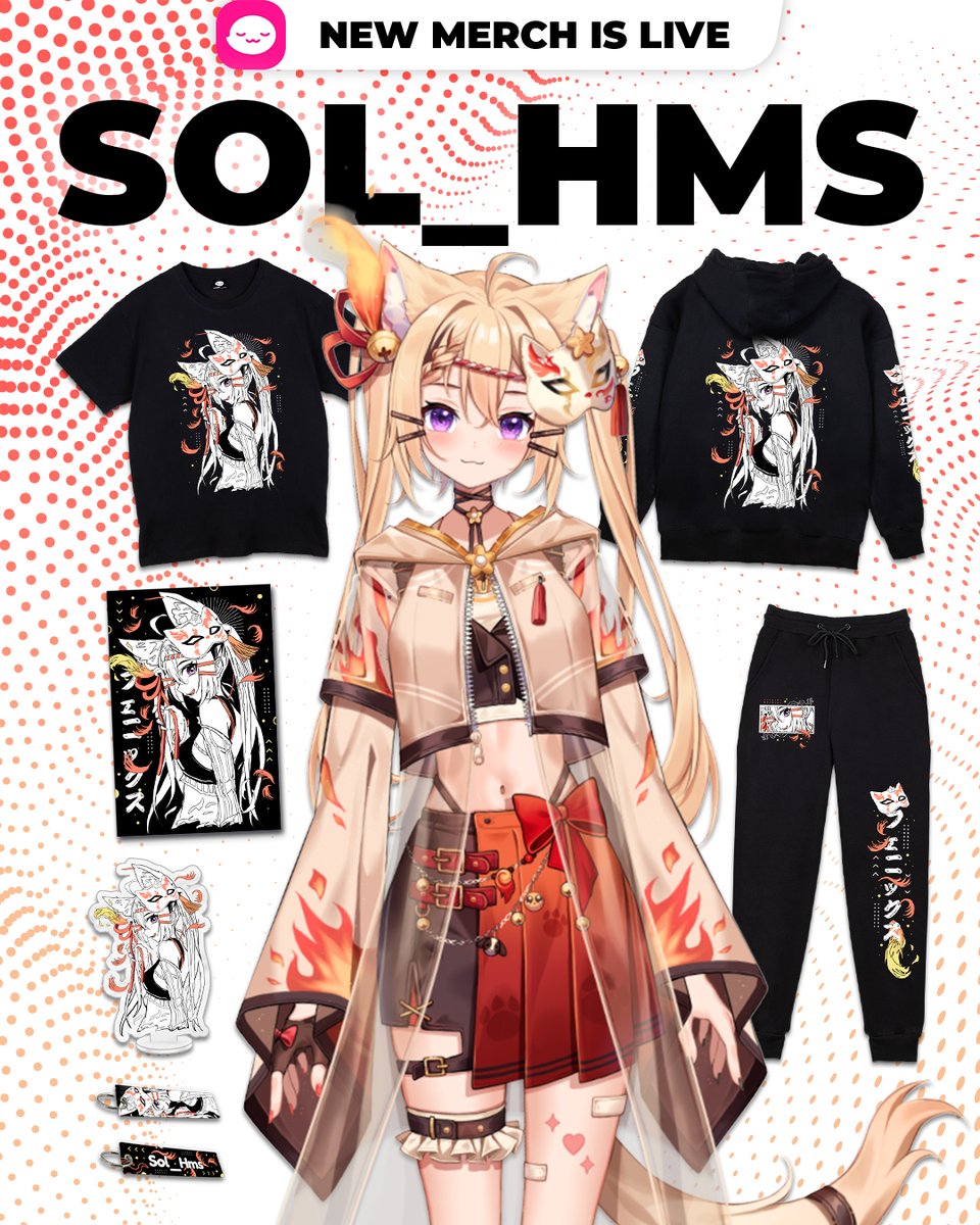 Sol 🔥 - Bubble tea'm 🧋 (@sol_hms) on Twitter photo 🪶🔥| Sol_Hms X UWUMarket | 🔥🪶
Je suis ravie d'annoncer ma collaboration avec <a href="/shopuwumarket/">UwU Market</a> pour vous proposer encore plus de merch trop cool !
Je suis super fière et honorée de voir ma collection aux côtés de nombreux autres vtubers ! 🥹
Merci infiniment pour cette 🪶🔥| Sol_Hms X UWUMarket | 🔥🪶
Je suis ravie d'annoncer ma collaboration avec <a href="/shopuwumarket/">UwU Market</a> pour vous proposer encore plus de merch trop cool !
Je suis super fière et honorée de voir ma collection aux côtés de nombreux autres vtubers ! 🥹
Merci infiniment pour cette