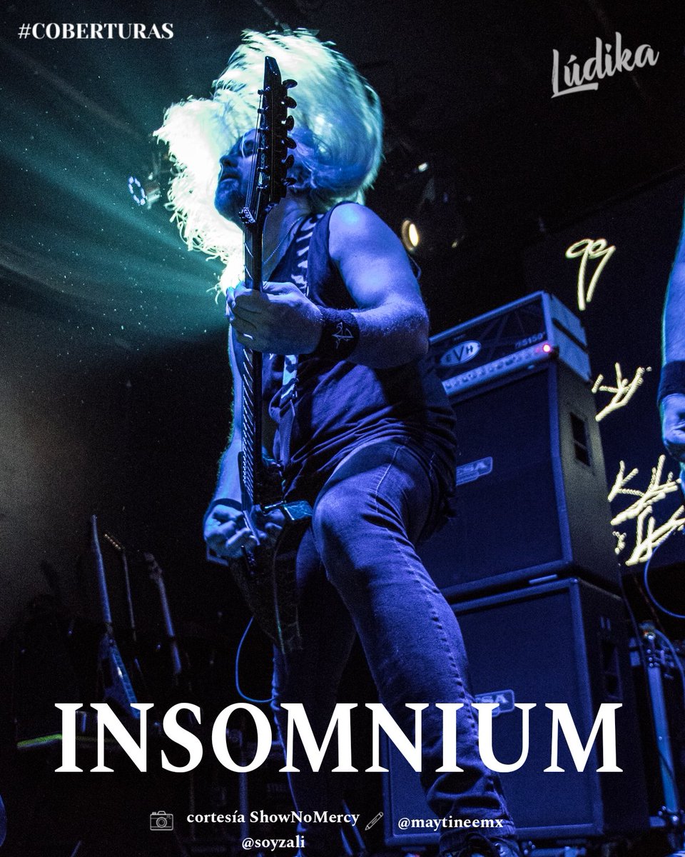 #Coberturas
La banda finlandesa 🇫🇮 <a href="/insomniumband/">Insomnium Official</a> cumplió ante su fiel audiencia tapatía en el inicio de su gira latinoamericana 
El #Foro907 recibió el poder de su death metal melódico

Checa lo sucedido: tinyurl.com/56zuhx4f
✍️ <a href="/maytineemx/">Ismael Samuel</a>
📷 <a href="/shownomercypd/">ShowNOmercY</a>/ <a href="/soyzali/">Soy Zali</a>