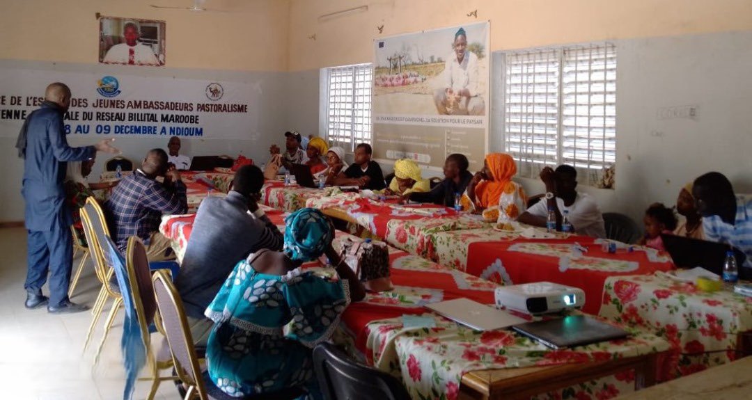 rbm_maroobe's tweet photo. 8 au 9 déc 24, le forum à Ndioum redynamise le mouvement des Jeunes Ambassadeurs du Pastoralisme (JAP) au Sénégal, renforçant la solidarité et trouvant des solutions aux défis du pastoralisme. #jap #rbm #reseaumaroobeafrique #praps2 #sénégal. Détails : https://t.co/2CIn6PT81a https://t.co/DJ5k4c8zYZ