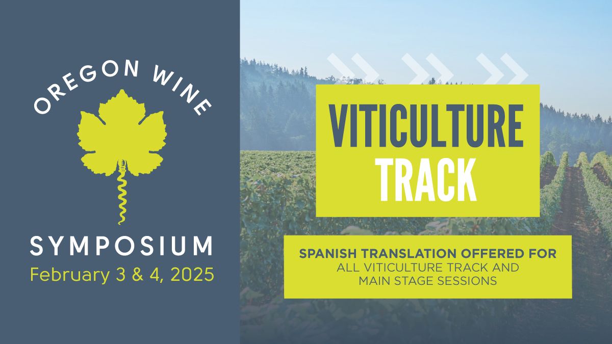Explore cutting-edge vineyard operations and management strategies at this year's Viticulture Track sessions. Spanish translation services are available - learn more and register here! buff.ly/3YRsEa8