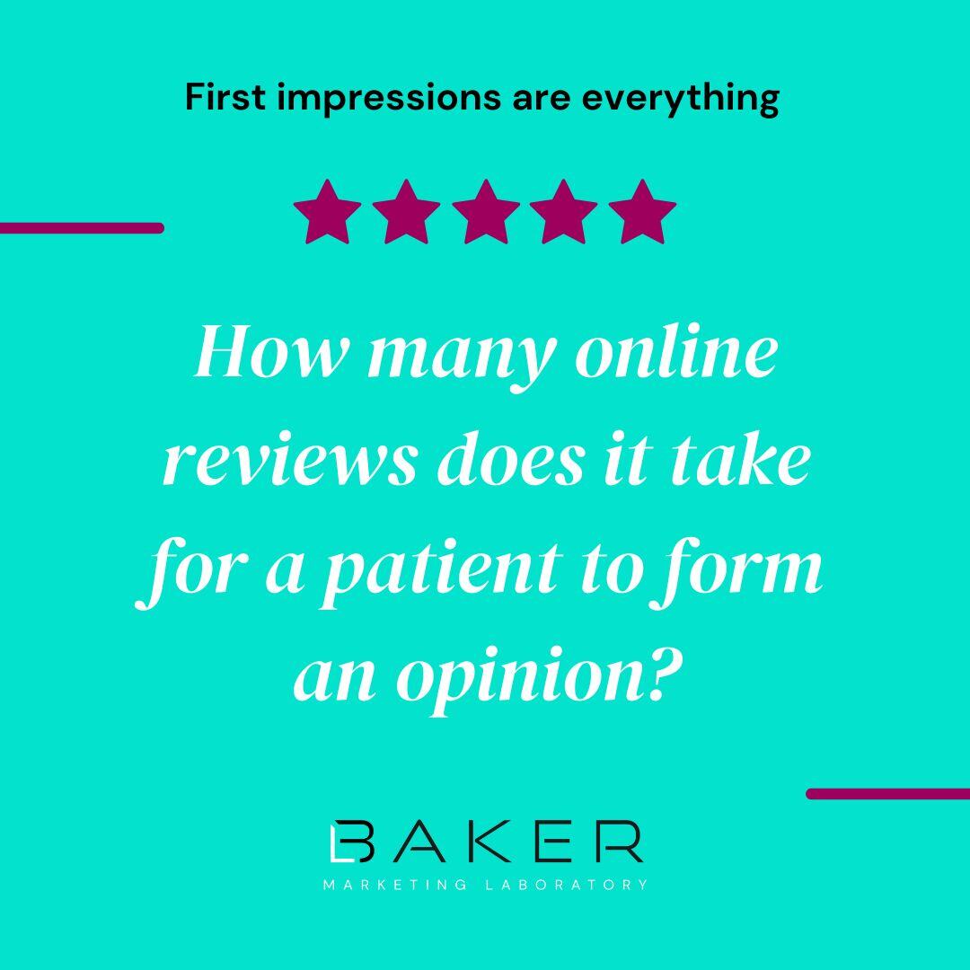 First impressions are key! Patients form opinions after reading 1-5 online reviews. Is your digital reputation helping or hurting your practice? Book a free marketing call today: hubs.ly/Q02Vy7Y-0
#HealthcareMarketing #ReputationManagement #PracticeGrowth