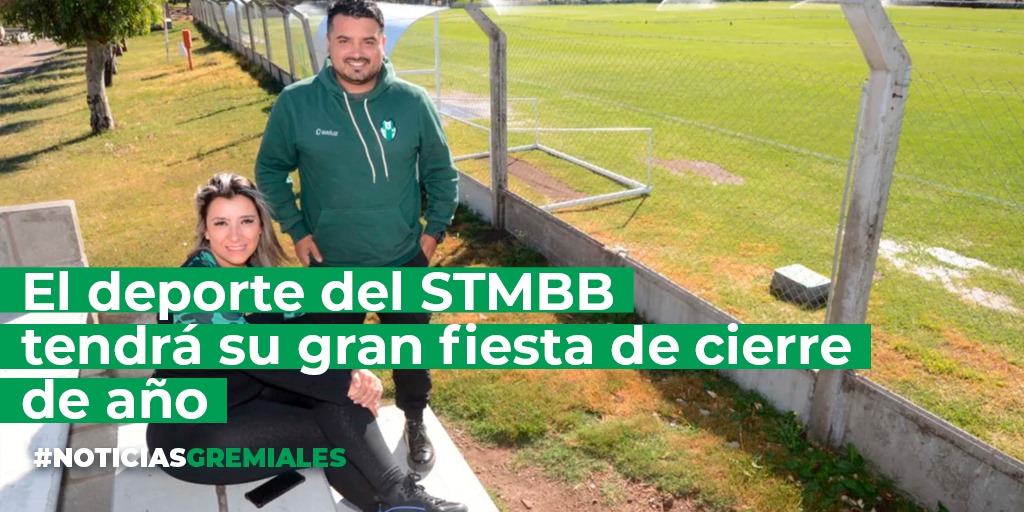 💡 #NoticiasGremiales "El deporte del STMBB tendrá su gran fiesta de cierre de año"

Será el próximo sábado, en el salón principal del predio de Fragata Sarmiento. Habrá reconocimientos y sorteos entre los presentes.

<a href="/Aguero_M_A/">Miguel A Agüero</a>

 📄✨ Lee el artículo completo y enterate de