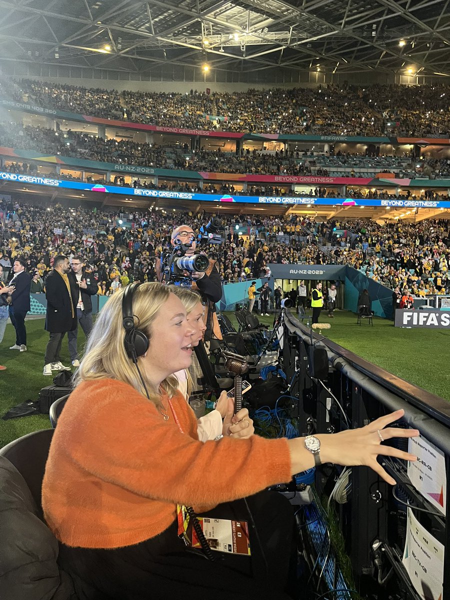 K_CroydenSmith's tweet photo. But the morning alarms are brutal and it’s time to have a new adventure - which is the plan for 2025 and beyond. I’m so proud I’ll still be doing lots of that for 5Live Sport, and the BBC, who still bring us together for the big moments better than anyone else 🧡 https://t.co/lCxwSkBEES