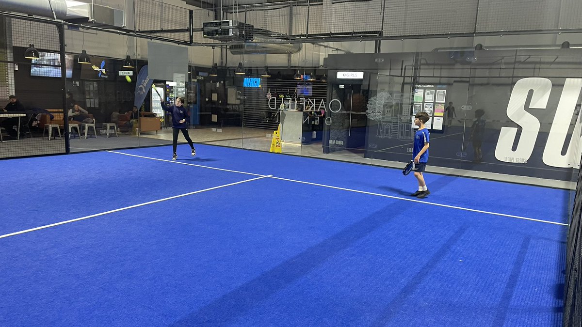 A great evening of Padel after school today <a href="/SurgePadel/">Surge Padel</a>

Well done to our Year 5/6 children who improved immensely with serving, rallying and teamwork throughout playing a number of mixed doubles matches against Barrs Court.

Thank you to Mr Walker for arranging.