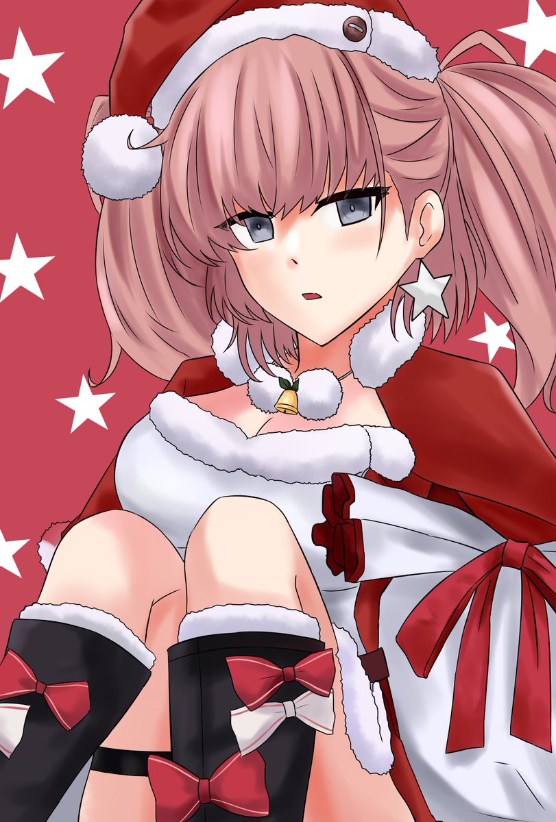 艦これ「サンタランタメリークリスマス!#艦これ版深夜の真剣お絵描き60分一本勝負 #艦こ」|るきありす　－　ＣＦ１６Cancelledのイラスト