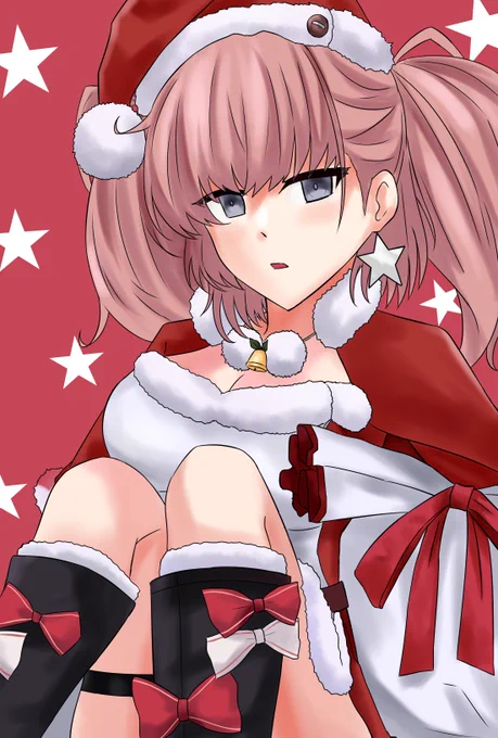 サンタランタメリークリスマス!#艦これ版深夜の真剣お絵描き60分一本勝負 #艦これ版真剣お絵描き60分一本勝負_20241209 