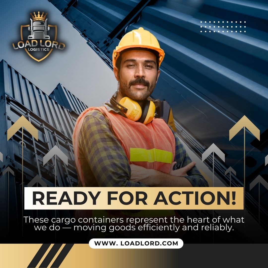 LoadLords's tweet image. Every container tells a story of hard work, precision, and reliability. 💪📦 At LoadLord Logistics, we’re ready to take on the challenge of moving goods efficiently, one shipment at a time. Let’s get it done! #LogisticsInAction #Logistics #Transport #Shipping #Freight #Truck