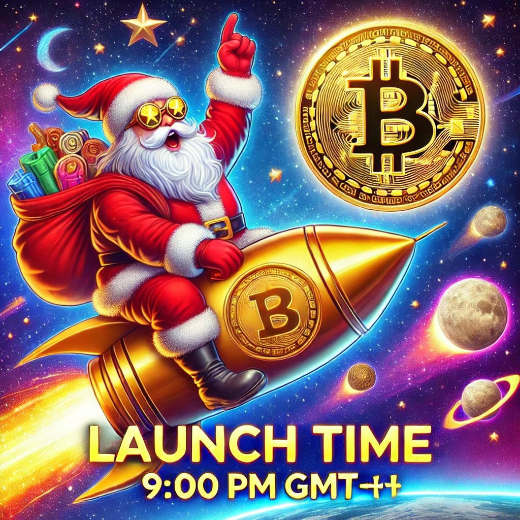 CryptoClausSol's tweet photo. 🚀 The Wait is Over: Crypto Claus Launches Today at 9 PM GMT+1! 🎅

The sleigh is ready, the rocket is fueled, and Santa’s about to make history! Join us as Crypto Claus officially launches TODAY on https://t.co/kIJT7gh7Pn. 🌟

🎯 Launch Time:
9:00 PM GMT+1

Be part of this festive journey to the moon! Don’t miss out – activate notifications and be ready to dive into the most exciting meme coin launch of the season. 🌕🎄

👉 Remember:
First movers get the biggest rewards – secure your spot and let’s pump it up together! 🚀

#CryptoClaus #PumpFun #ToTheMoon #CryptoLaunch