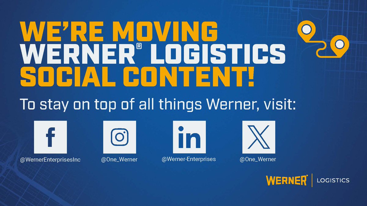 Werner Logistics tweet media