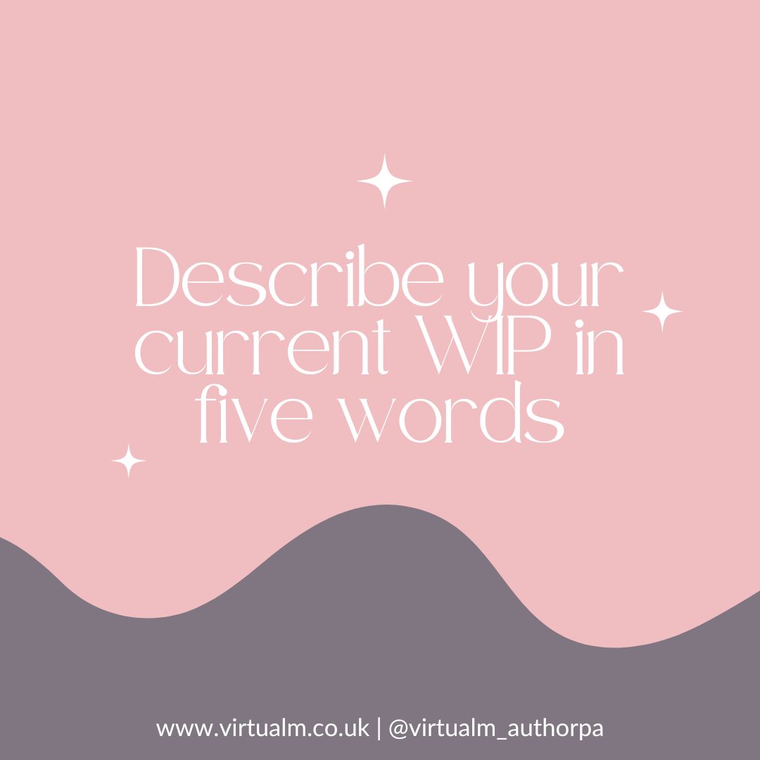 VMforAuthors's tweet image. Describe your current WIP in five words! 

#WIP #writing #writingcommunity #indieauthor #selfpublishing #writer #fiction #authorpa #authorassistant #virtualassistant