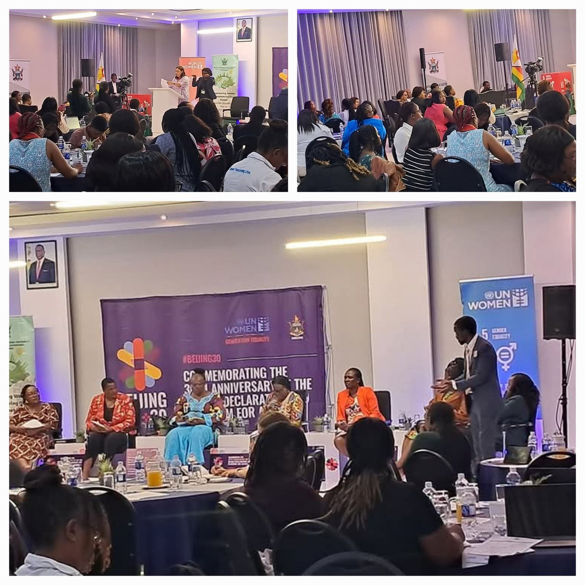 Caroline Mutimbanyoka (@mutimbanyokac) on Twitter photo We start the week by taking part in the Stakeholders Feedback and Beijing Commemorations Campaign Launch Meeting celebrating successes 29 years down the line but also acknowledging existing gaps and how we can close them up.
Where are you
<a href="/unwomenzw/">UN Women Zimbabwe</a> @IMSouthernAfric We start the week by taking part in the Stakeholders Feedback and Beijing Commemorations Campaign Launch Meeting celebrating successes 29 years down the line but also acknowledging existing gaps and how we can close them up.
Where are you
<a href="/unwomenzw/">UN Women Zimbabwe</a> @IMSouthernAfric