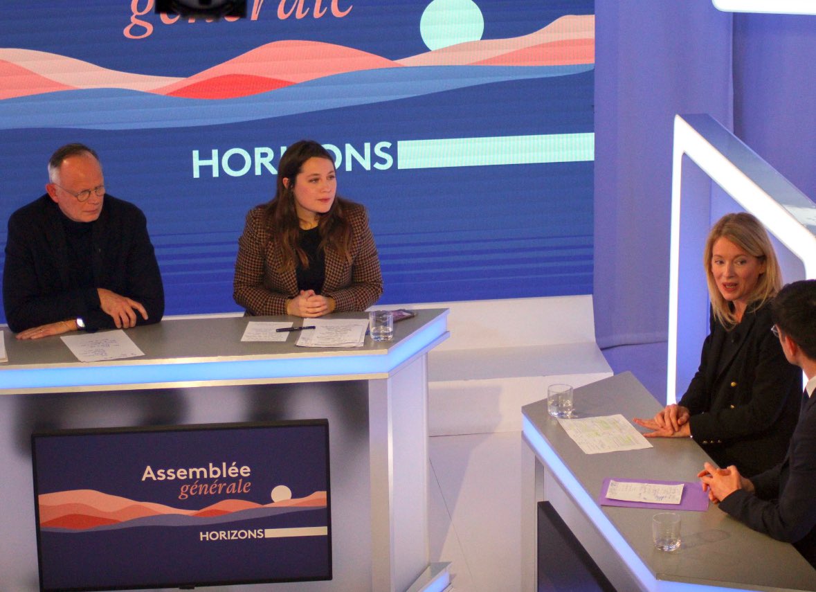 🔵 Hier c'était l'Assemblée Générale d'<a href="/HorizonsLeParti/">Horizons</a> !

⚪️ Présentation des nouveaux statuts, de la nouvelle structuration pour préparer les prochaines échéances et le programme massif d’<a href="/EPhilippe_LH/">Edouard Philippe</a> ! 

👉 Rejoignez-nous : horizonsleparti.fr