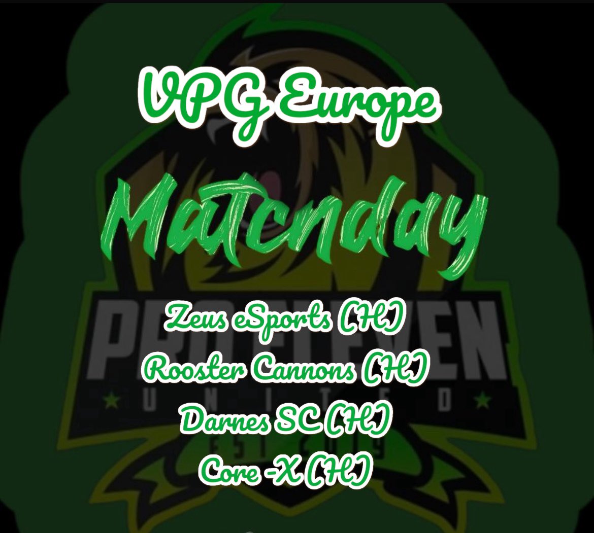 Heute ist wieder Spieltach!!!!
<a href="/VPGEurope/">Virtual Pro Gaming | Europe</a> <a href="/zeus_esportsx/">BIG-watson</a> <a href="/eCore_X/">Core-X</a>