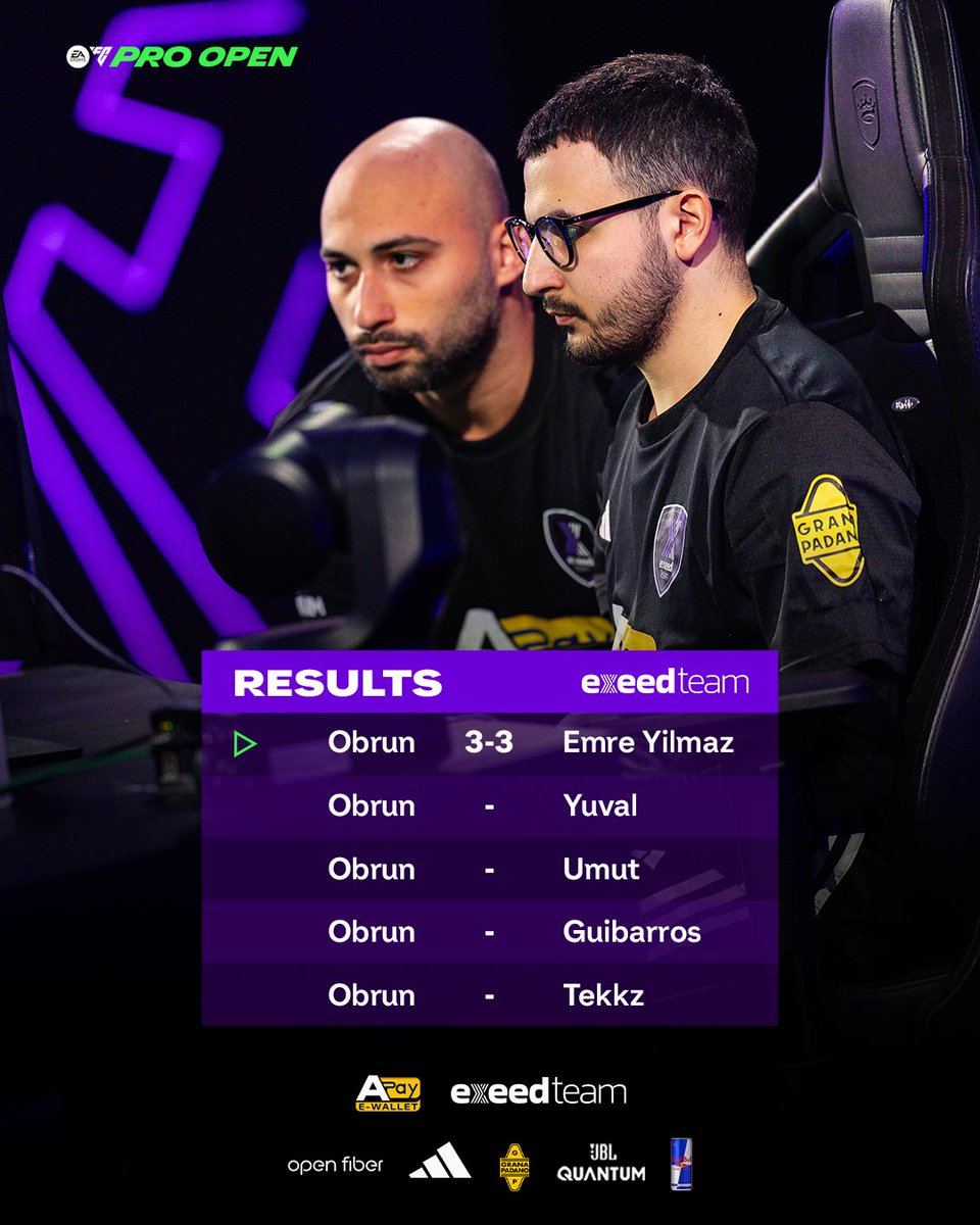 exeed_official's tweet image. FIRST MATCH RESULT
#FCProOpen #TimeToExeed