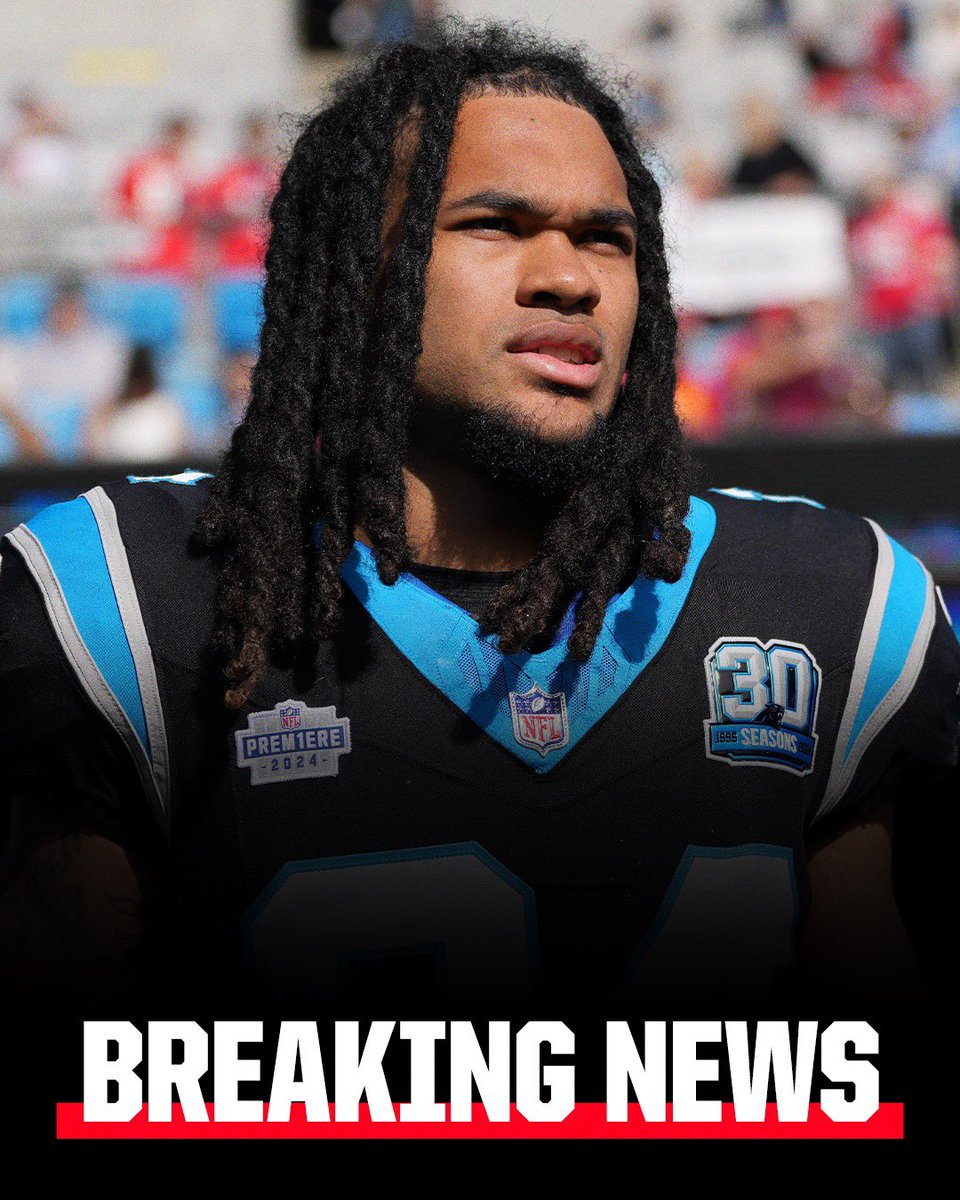 AdamSchefter's tweet photo. For the second time in 13 months, Panthers rookie RB Jonathon Brooks tore the ACL in his right knee. Brooks went down on a non-contact injury Sunday vs. the Eagles. He tore his ACL at Texas on Nov. 11, 2023. https://t.co/fBbKAG36yD