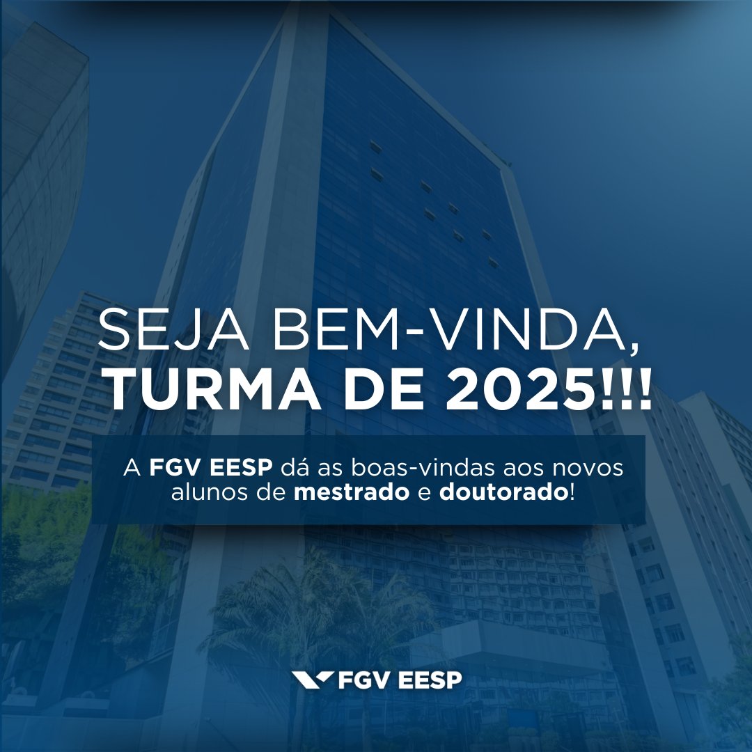 Sao Paulo School of Economics – FGV tweet media