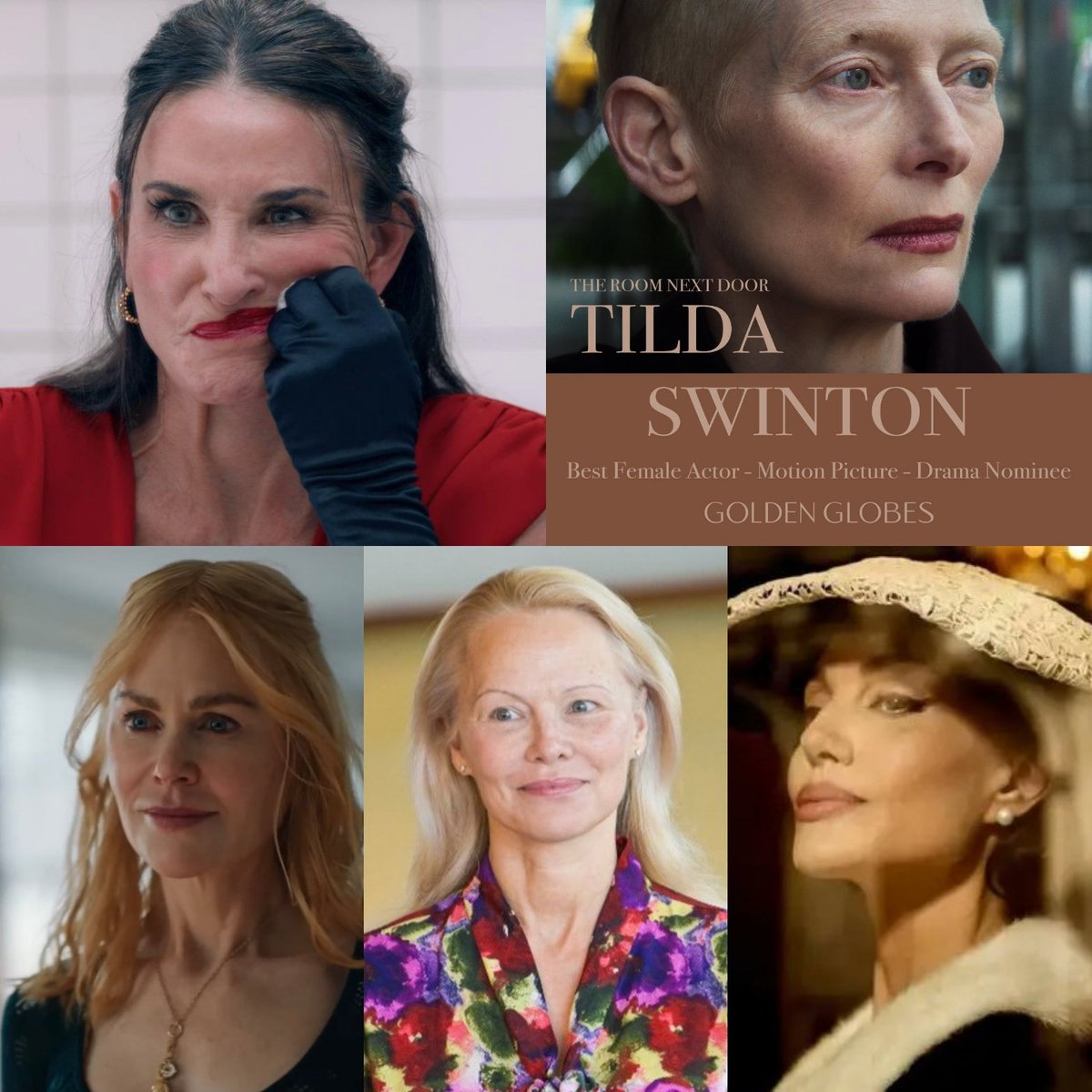 karinacastelao's tweet photo. Va a ser apoteósico cuando 4 actrices de más de 50 que han sufrido discriminación en un Hollywood que las aparta cruelmente por su edad y sudado sangre por mantener sus carreras, pierdan el Oscar a la mejor actriz principal a manos de quien desarrolló toda la suya siendo hombre. https://t.co/GYOEiyAWSH