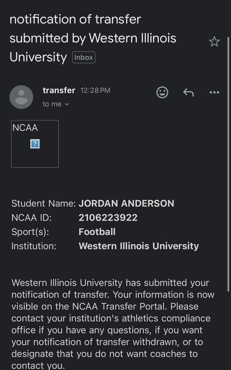 Officially In the Transfer Portal 3 Years of Eligibility
6'2 185
True Freshman Starter (550 game snaps)
Film Ready