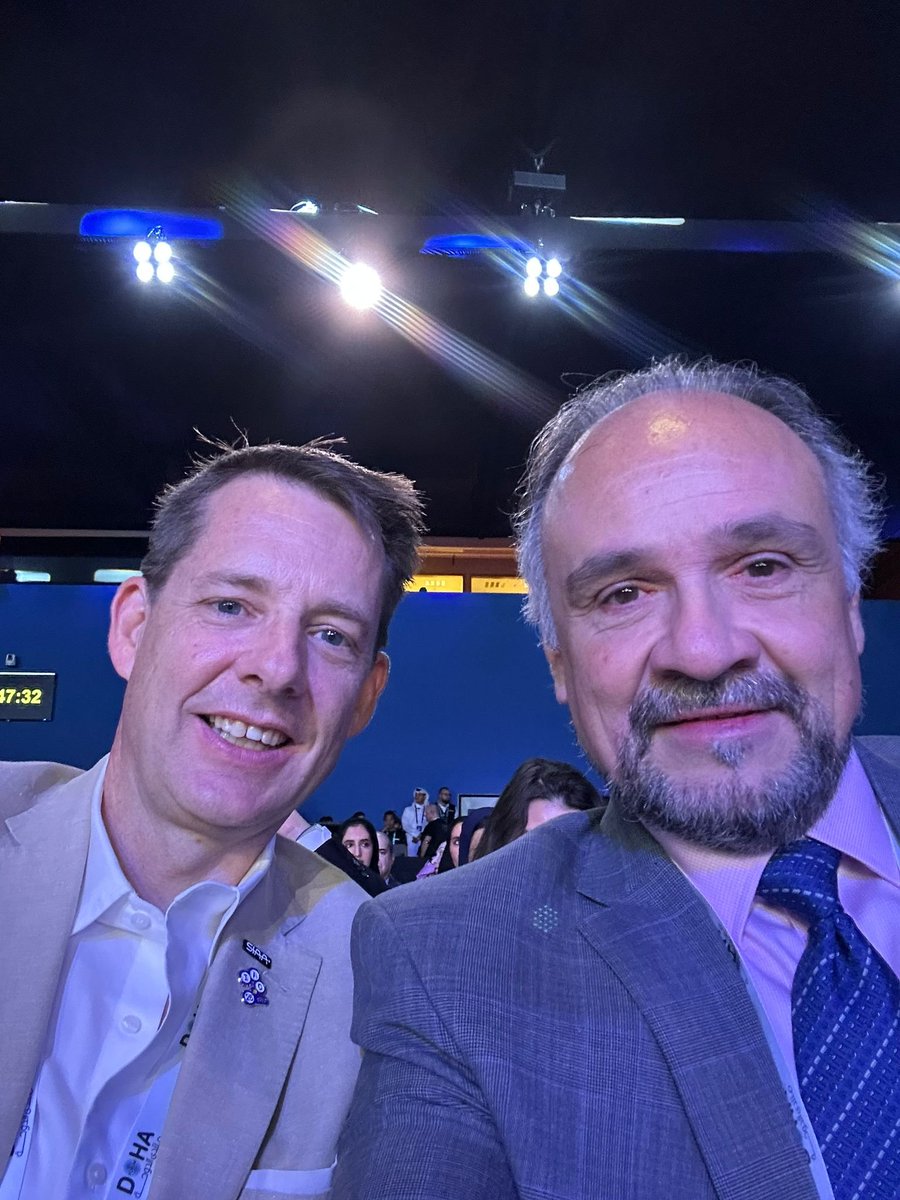 TheErgoGroup's tweet photo. "Our CEO, @heccard, represented @COMEXI at the Doha Forum 2024—a global platform fostering dialogue and collaboration among world leaders. Under the theme ‘Diplomacy, Dialogue, Diversity,’ the Forum drives innovative solutions for interconnected global challenges. #DohaForum2024" https://t.co/PYULSBA57s