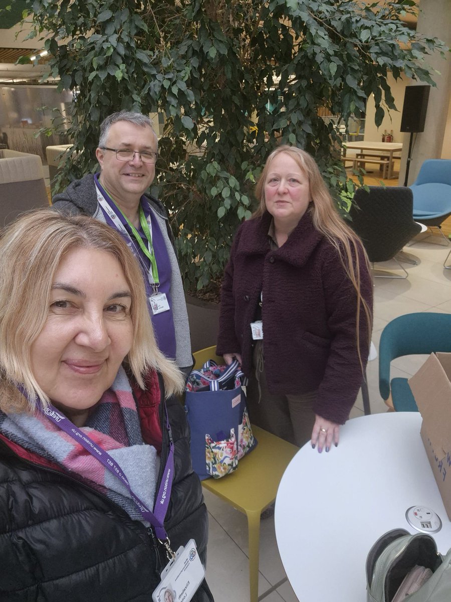WestNNUNISON's tweet photo. Our branch officers cant do enough for our members. Here they are at their pop up session at One Angel Square. #JoinAUnion #PowerInAUnion
@UNISONEastMids
@unisontheunion https://t.co/3Mj9xvzSnl