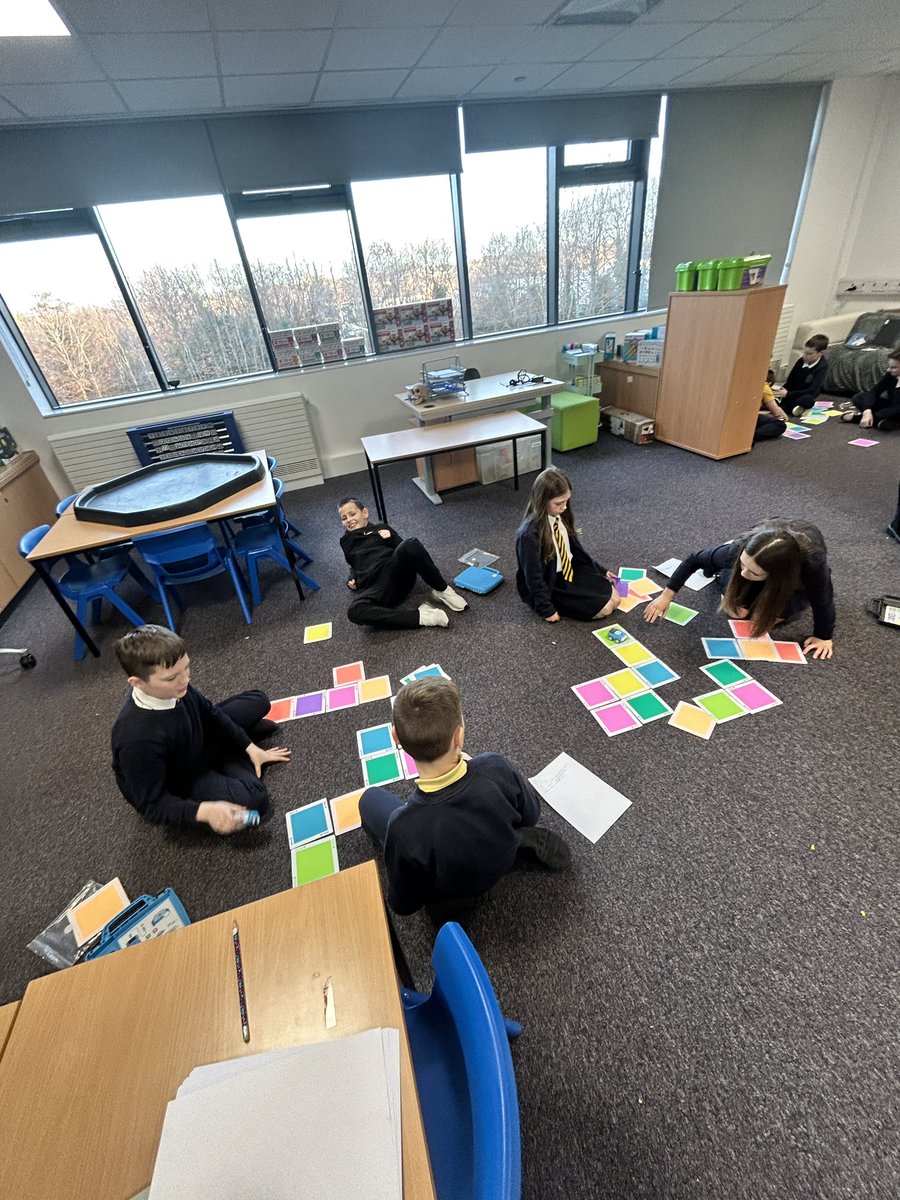 MrsCuthbert510's tweet photo. P7 loved using the Sphero Indi today. We tested each colour to see what it would make Indi do, then created a track for it! #STEM @JPrimary https://t.co/hdisiXnTZj