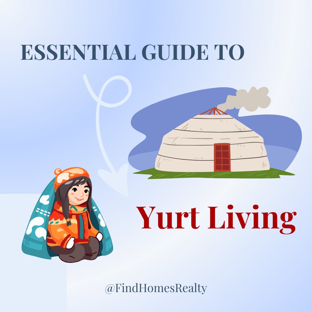 FindHomesRealty's tweet photo. 🛖🚪 Living in a yurt: A lesson in space, savings, and sustainability. 

🌿 It’s all fun and games until you realize... zero interior walls! Could you do it?

 👀 Tap the link to see if yurt life is for you! 

👉 https://t.co/F8bKOhoBS5 https://t.co/KCrDql5Bx9
