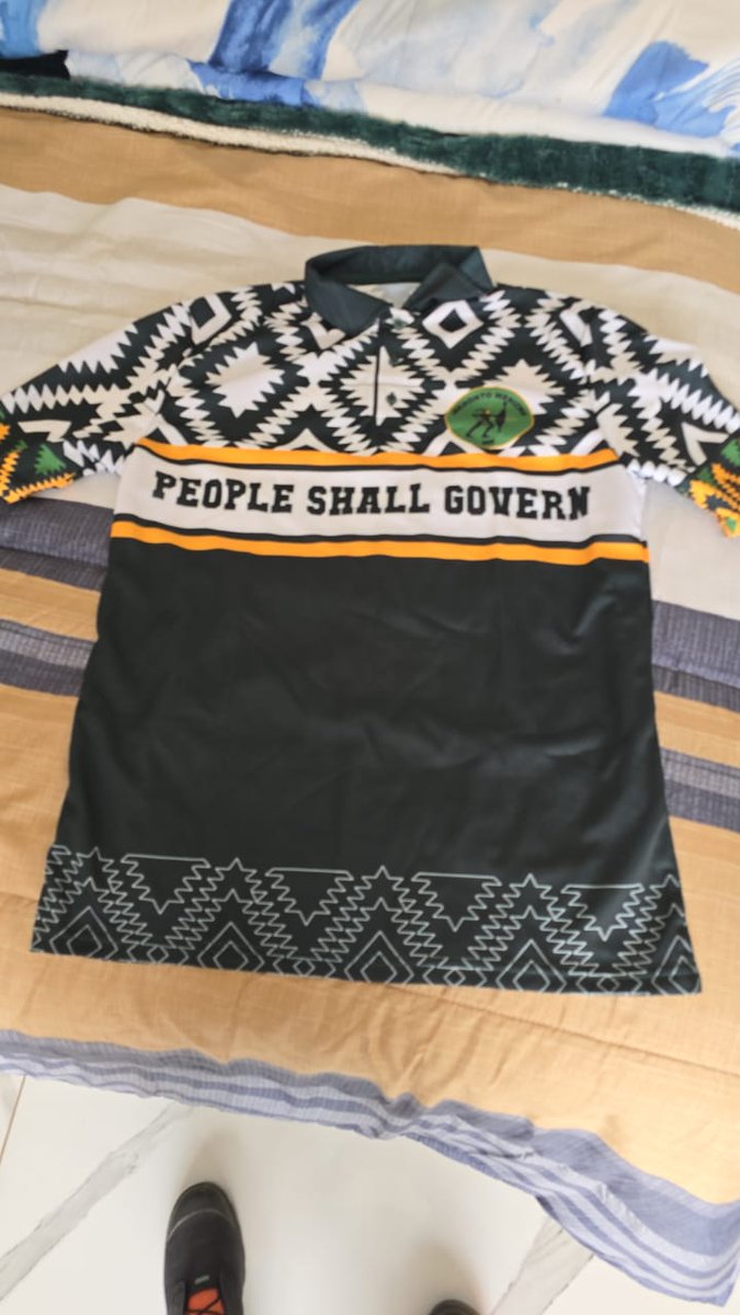 Absolute_Kganki's tweet photo. Let's go and fill up Moses Mabhida stadium comrades, on the other hand kindly locate this regalia for us. 📣 

#ReclaimingSouthAfrica #FillUpMabhida #MKPartyAnniversary #UnityInDiversity https://t.co/wycnzYcYb7
