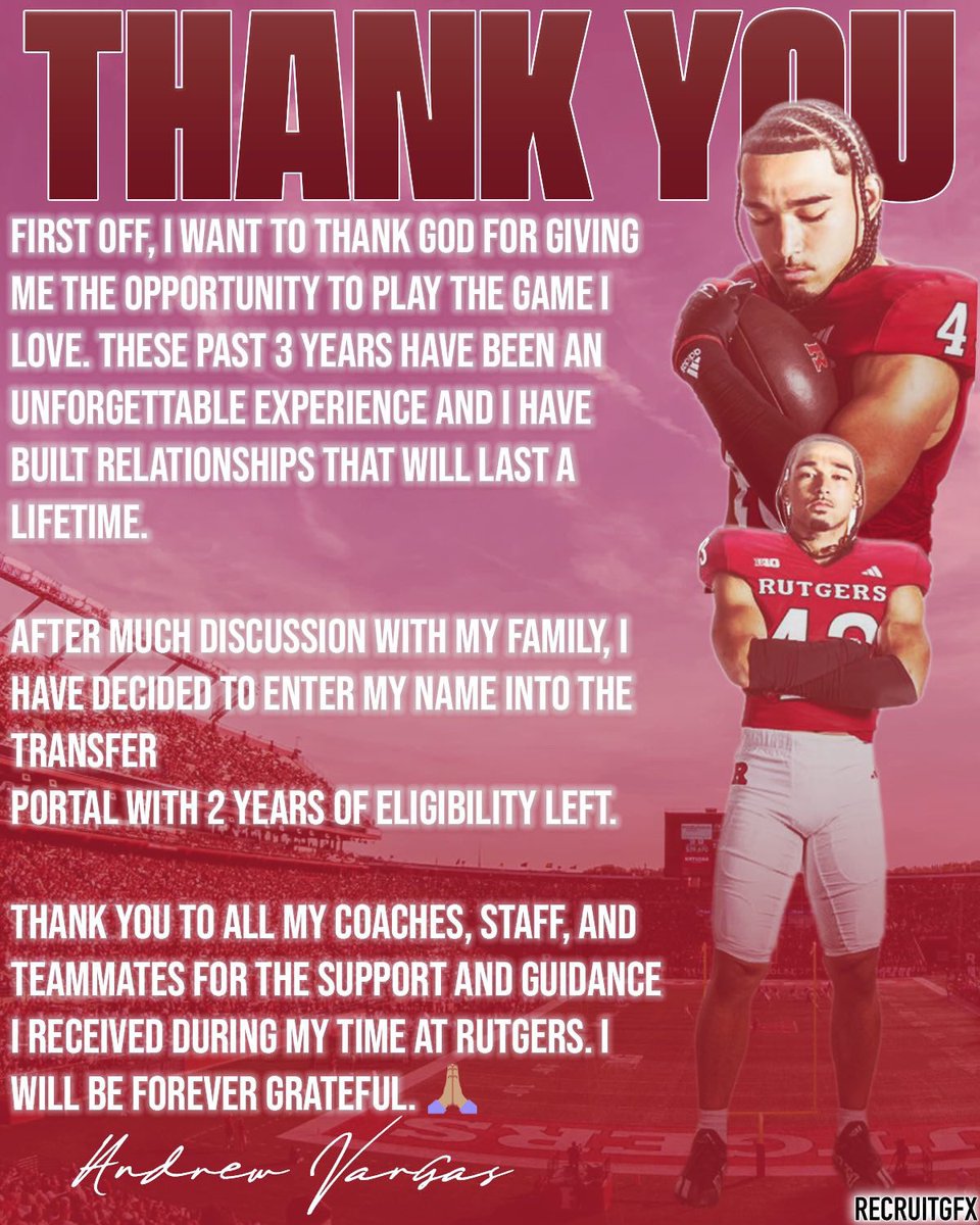 A_Kenji10's tweet photo. AGTG 🙏🏽 Open to Any Opportunity, DM for Film! 
#TransferPortal #RutgersFootball @recruitgfx https://t.co/70MhBOUdNa