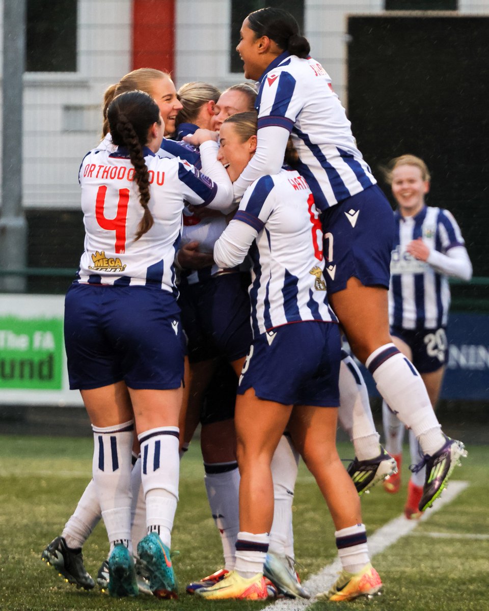 WBAWomen's tweet photo. We'll travel to @ManUtdWomen in the fourth round of the @AdobeWFACup! 🏆 https://t.co/JVrU1q2DR2