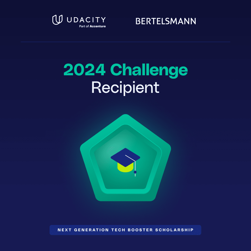 FaatimahBello's tweet photo. Okayyyy, what a great way to wrap up the year🥳🥳
I'm happy to share that I’ve been accepted into the Bertelsmann Next Generation Tech Booster program, sponsored by @udacity Grateful for this opportunity to expand my skills in tech. 🤭
#TechBooster #ScholarshipRecipient https://t.co/LpPXN76gDs