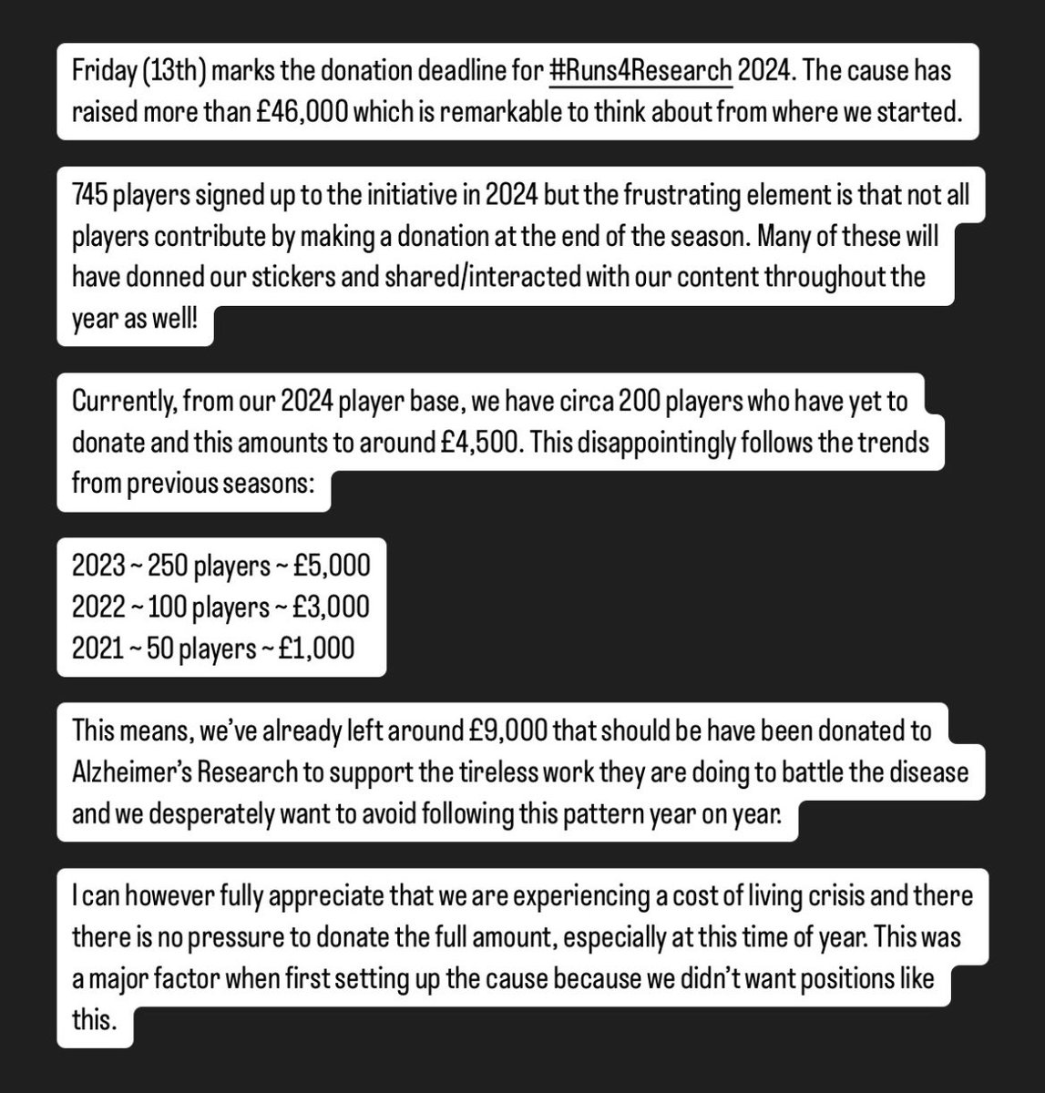 Runs4Research's tweet image. ‼️PLEASE READ AND SHARE‼️

#Runs4Research