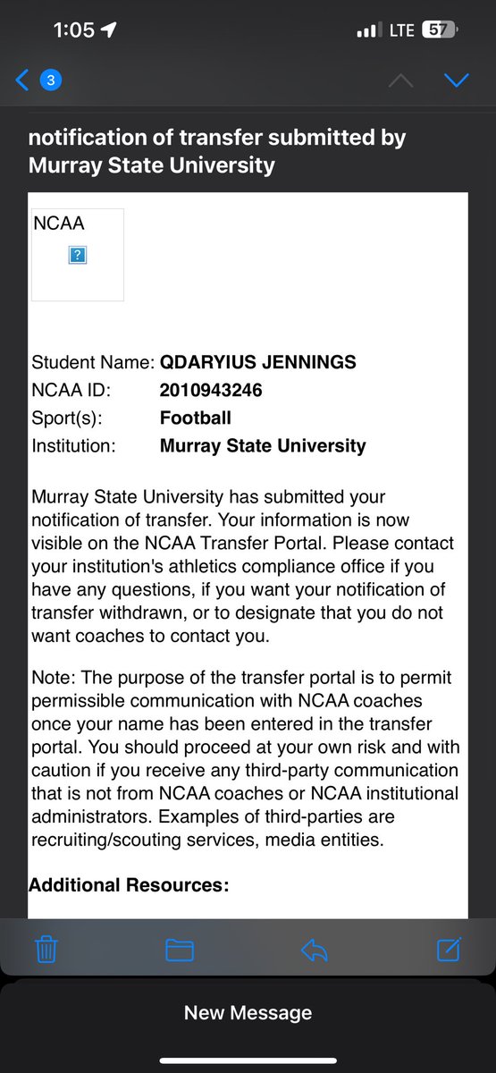 Officially in the portal.
5’11 205
Running back/ slot 
270-363-3760
1 year of eligibility remaining.
(May graduate )