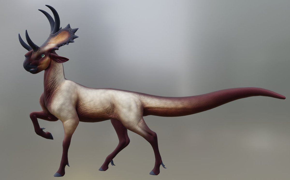 Next, our friend the Cervitops is finally seeing some color and flair! Meet this dapple Cervi skin:

#Untamed