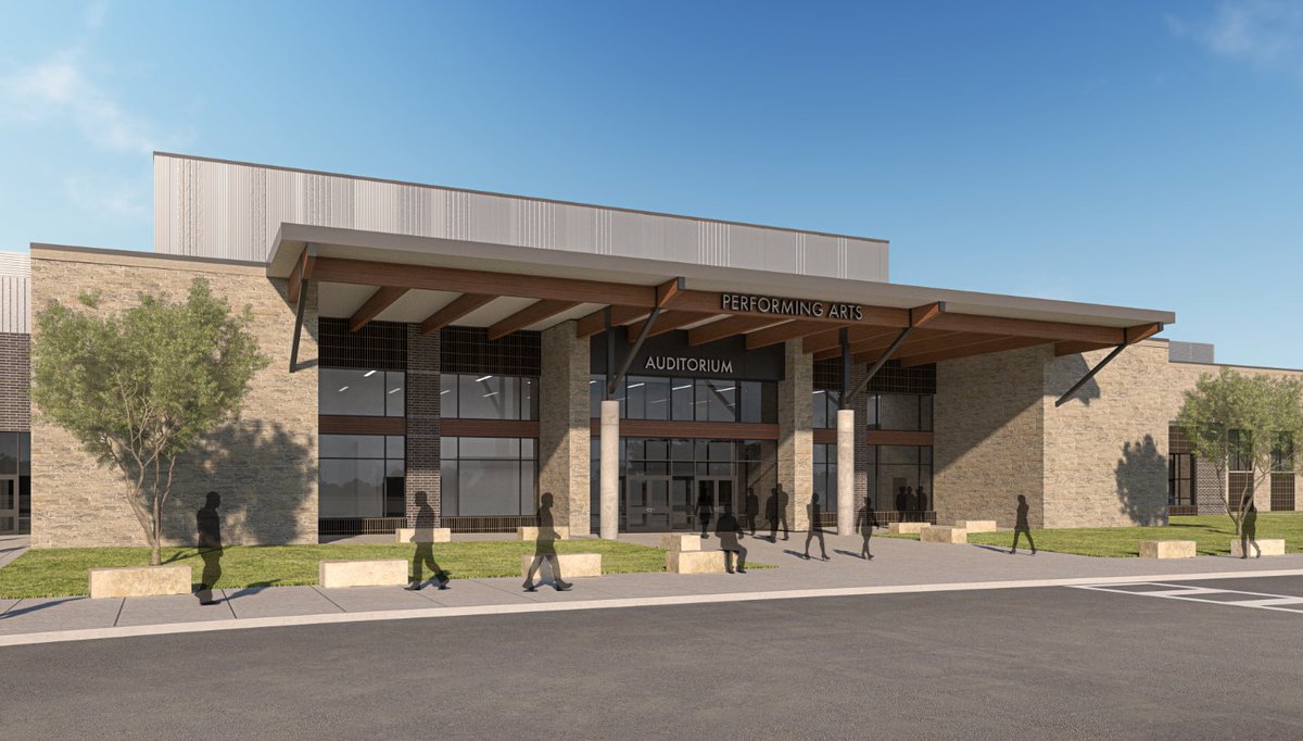 Coming to <a href="/GeorgetownISD/">Georgetown ISD</a> in 2028. High school #4. Nestled near Lake Georgetown with the track/football field tucked into the building right behind the cafeteria. Grateful to our community for the decisive vote of confidence.