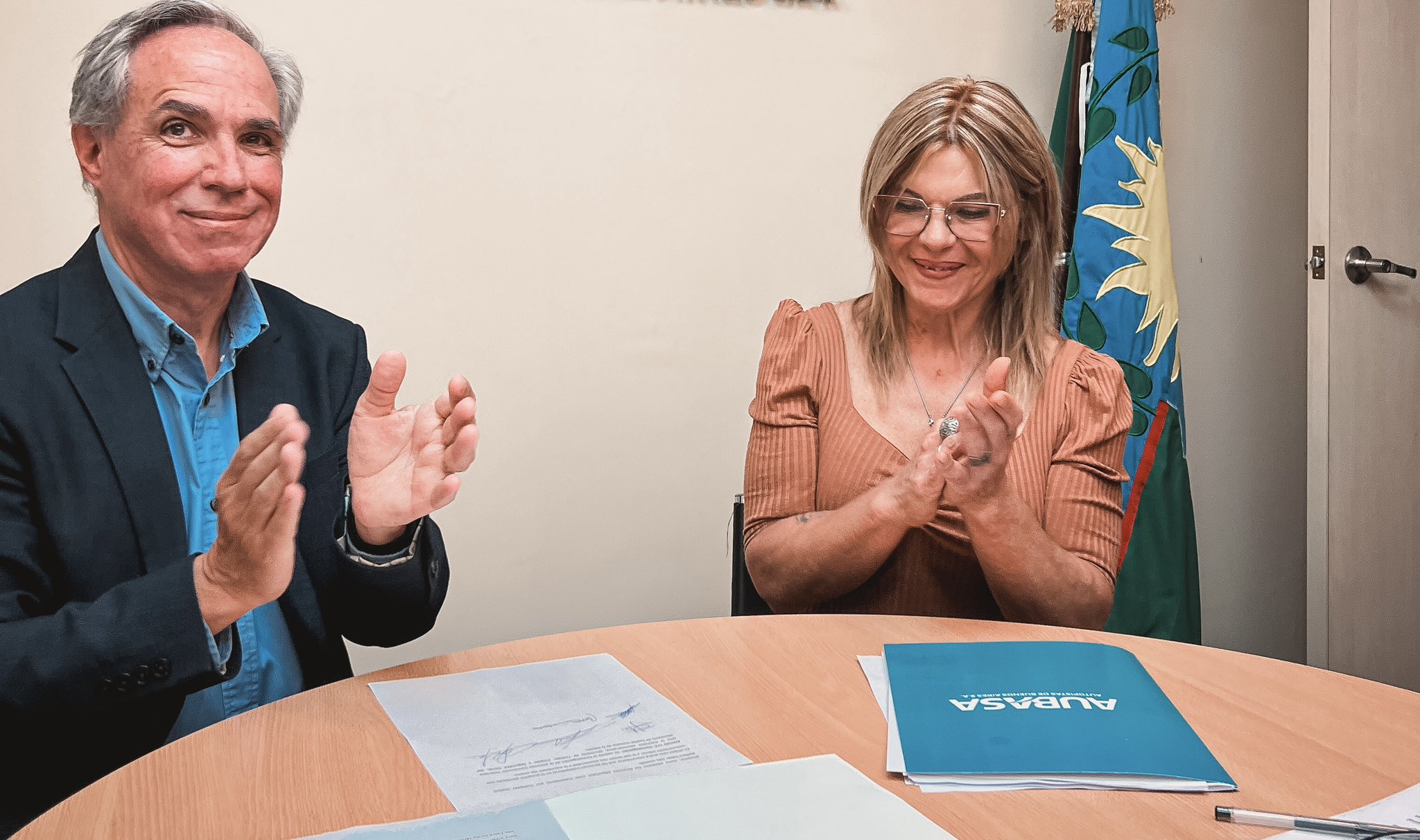 El gremio de peajes, SUTPA, firmó el primer convenio colectivo de trabajo para los 1300 trabajadores de AUBASA