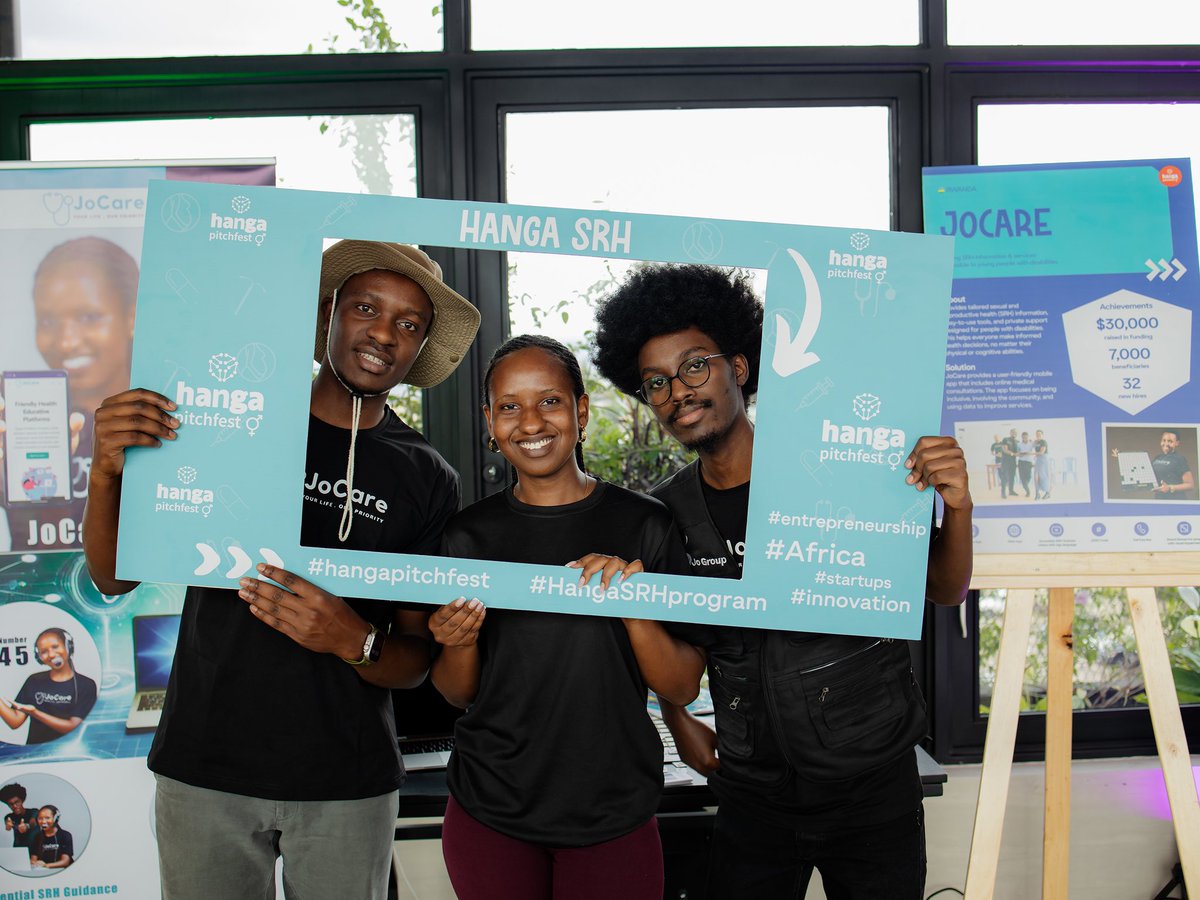 hangapitchfest's tweet photo. With ventures from ๐ฌ๐ญ ๐ฟ๐ฆ ๐ฐ๐ช ๐ฟ๐ฒ ๐ณ๐ฌ ๐ท๐ผ , these innovators showed that collaboration & determination can tackle #SRH challenges. Their impact is transforming lives & shaping the future of health in Africa. ๐
#Tech4SRH #Innovation https://t.co/F3Cy8ubCcr