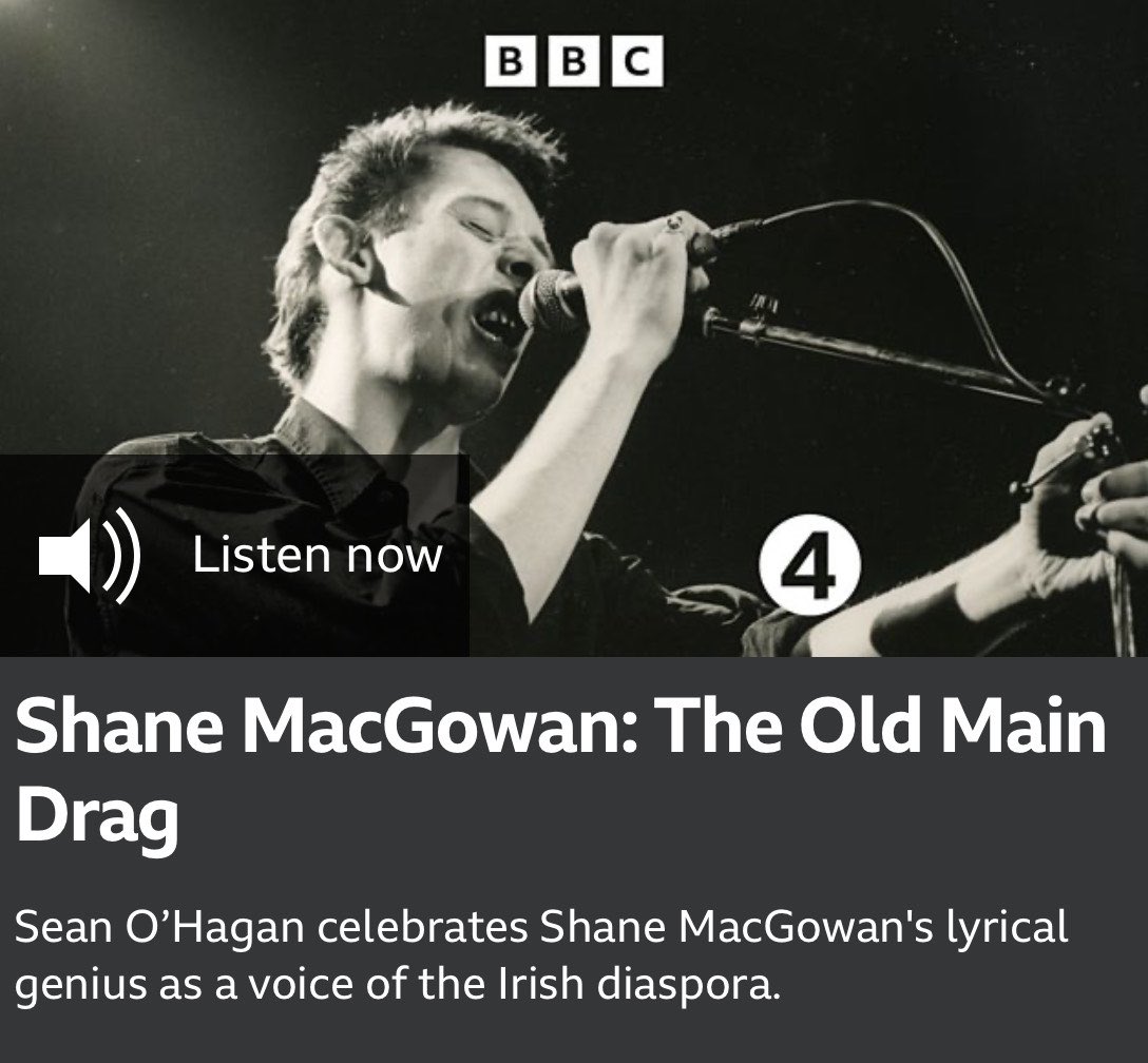 Bono celebrates Shane MacGowan on <a href="/BBCRadio4/">BBC Radio 4</a>. 

Listen Now: bbc.co.uk/programmes/m00…