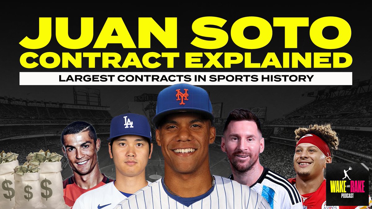 WAKE and RAKE Podcast (@wakeandrakepod) on Twitter photo 🔥 NEW EPISODE 🔥
<a href="/middlebrooks/">Will Middlebrooks</a> and <a href="/DannyVietti/">Danny Vietti</a> detail the Juan Soto deal with the Mets.
• Bad for baseball? 🤔
• Red Sox "were in to the end" 👀
• Largest contracts in sports 💰
APPLE: podcasts.apple.com/us/podcast/wak…
SPOTIFY: open.spotify.com/episode/1pMFGV…
YT: youtube.com/watch?v=AeANUI… 🔥 NEW EPISODE 🔥
<a href="/middlebrooks/">Will Middlebrooks</a> and <a href="/DannyVietti/">Danny Vietti</a> detail the Juan Soto deal with the Mets.
• Bad for baseball? 🤔
• Red Sox "were in to the end" 👀
• Largest contracts in sports 💰
APPLE: podcasts.apple.com/us/podcast/wak…
SPOTIFY: open.spotify.com/episode/1pMFGV…
YT: youtube.com/watch?v=AeANUI…