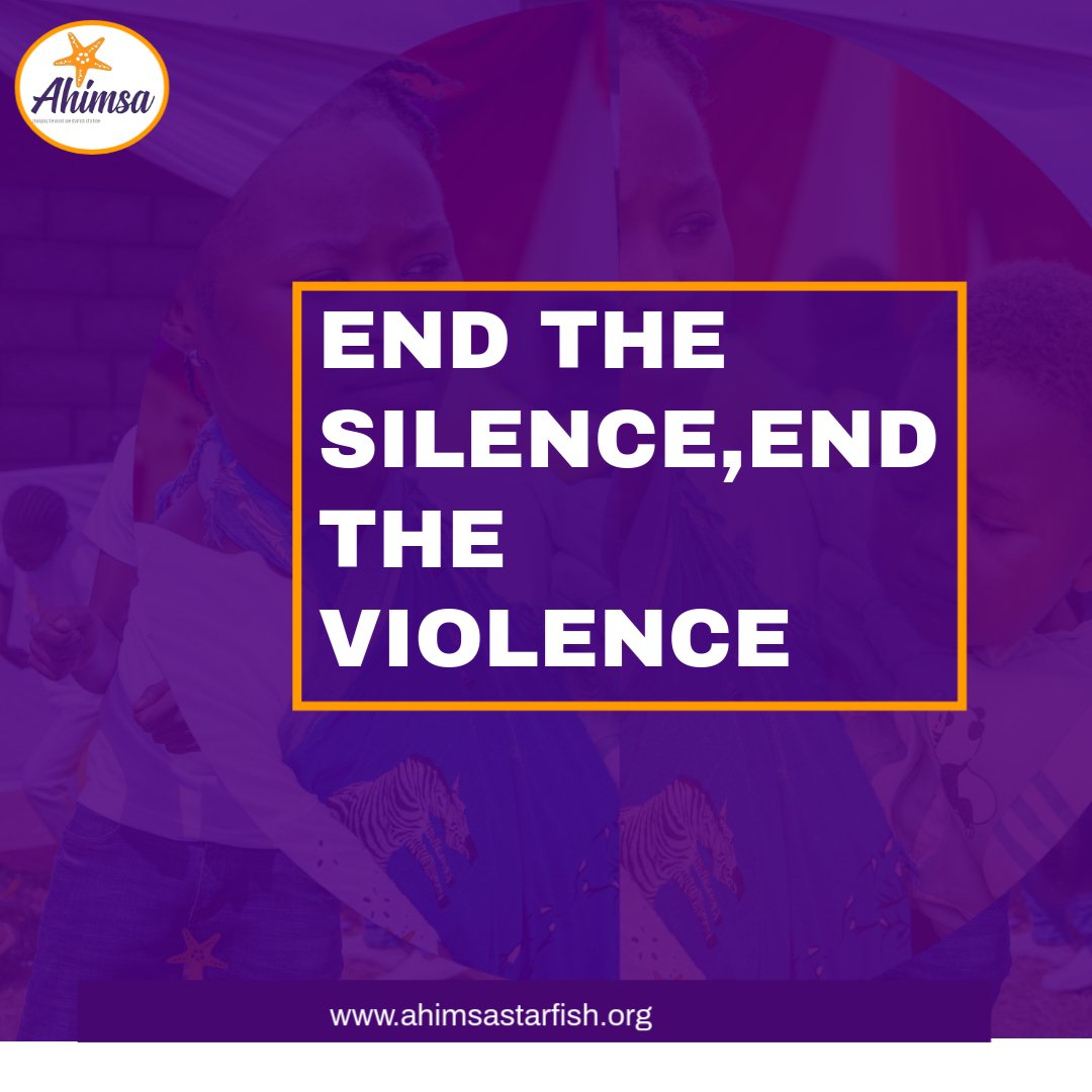 AhimsaStarfish's tweet photo. Silence enables violence—speaking up can save lives. Together, let’s break the silence and stand against all forms of abuse. A safer world starts with us.  

#EndTheSilence #EndTheViolence #BreakTheCycle #SpeakUpForChange https://t.co/BxZql9nctG