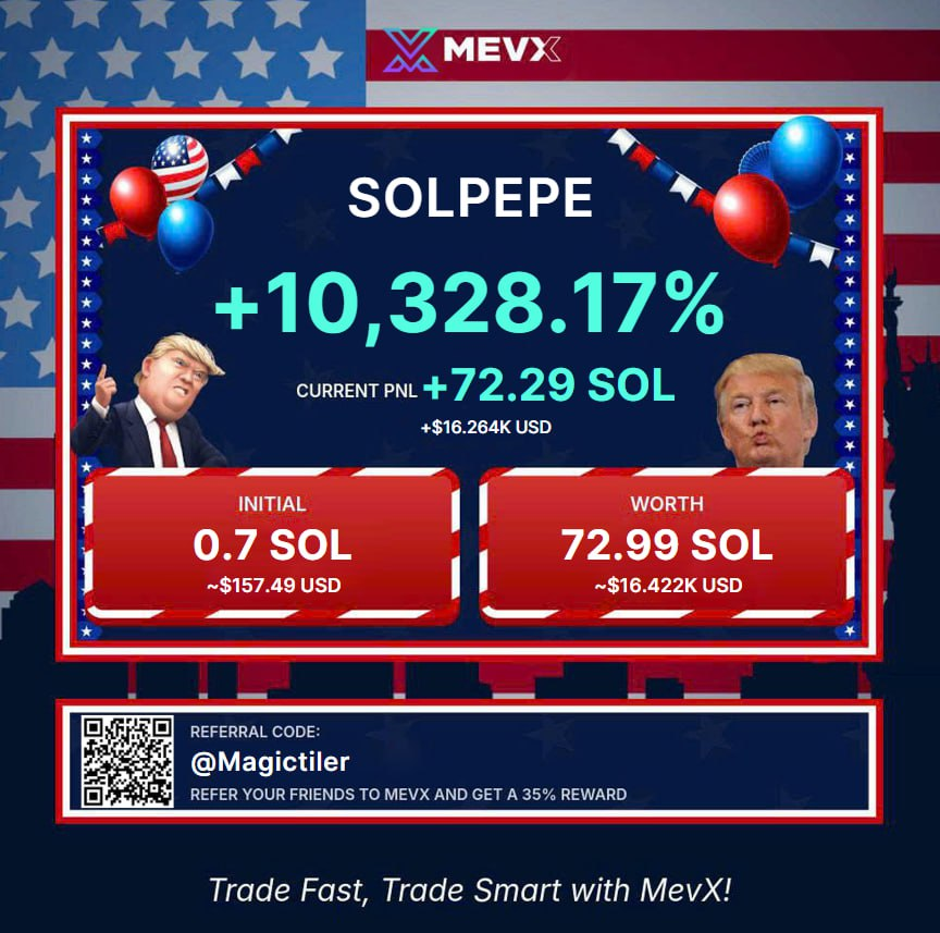 mayhammami26's tweet photo. #SOLPEPE / $SOL
🪙 1⃣2⃣7⃣ 🔤 ➡️ 1.4M MC
CA:7WWi4y2W3hTHiuEh6maCFV4n2sNQ6u5hLKeccHmD92gu
TG:https://t.co/Dx297Z6itc
#PENGU #DOGA #EDEN #DAGO #PROFITH #JAIL #DOGEMAS #GOLDIE #biao #RYDER #Apple #CULT #trust #PRAWN #HONEY #Rizzmas #MAD https://t.co/BJXNoS4L43