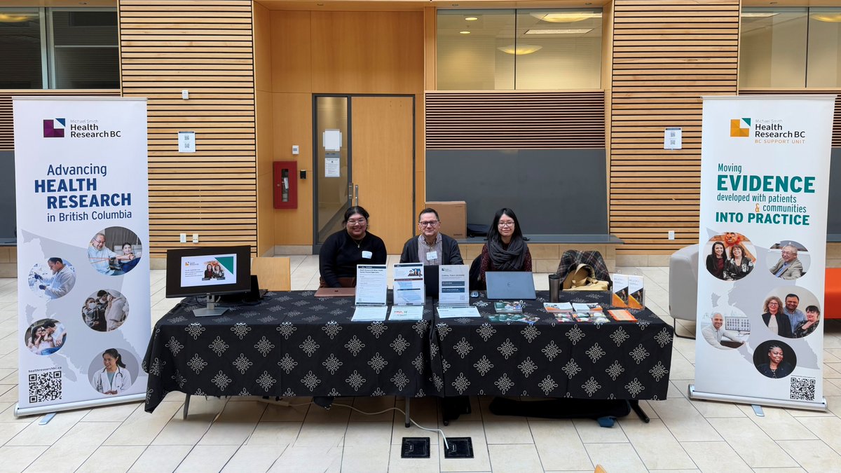 👋Let’s connect! We’re at the @UBCPostDoc Research Day! Visit our booth to learn about our funding programs and how we can support your #healthresearch journey.

#UBCPostdocRD2024
