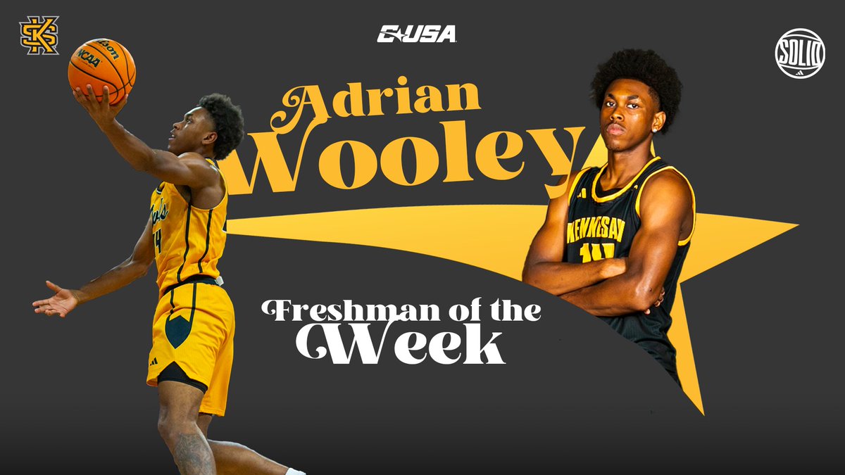 Another Conference USA 🧹 for the Owls!! 

✅ Simeon Cottle - CUSA Player of the Week ‼️
✅ Adrian Wooley - CUSA Freshman of the Week 🔥

Full 📰 | tinyurl.com/24sjhgss

#SOLID | #HootyHoo 🦉🏀