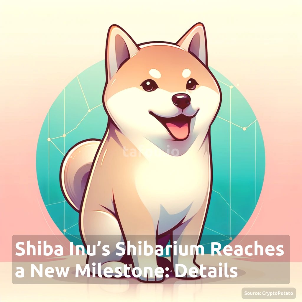 tafouio's tweet photo. Shiba Inu’s Shibarium Reaches a New Milestone: Details

 #tafouio #cryptonews https://t.co/rofeFaxUtS