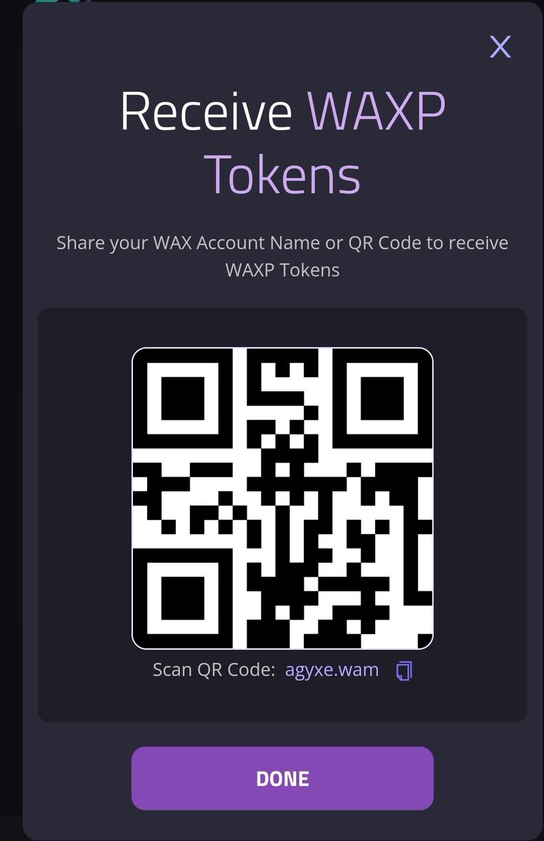 CarierDrop's tweet photo. @WAX_io I want to buy an NFT 😍

Address : agyxe.wam https://t.co/LruebfXjBL