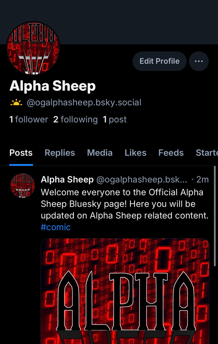 OGAlphaSheep's tweet photo. The Alpha Sheep Bluesky is officially up, go give it a follow https://t.co/meqrahqp4d